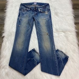 PRPS Japan Distressed Denim Jeans 25 (26x33) AB17E
